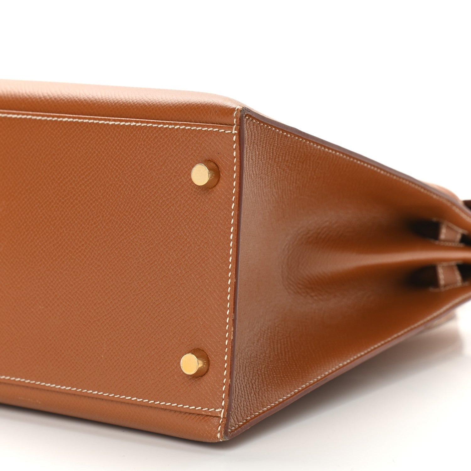 Hermes Courchevel Kelly Sellier 35 Gold 9 of 20