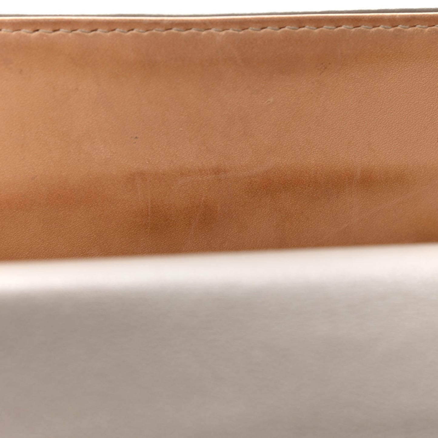 Smooth Calfskin Mini Tempete Satchel Camaieux Tourterelle