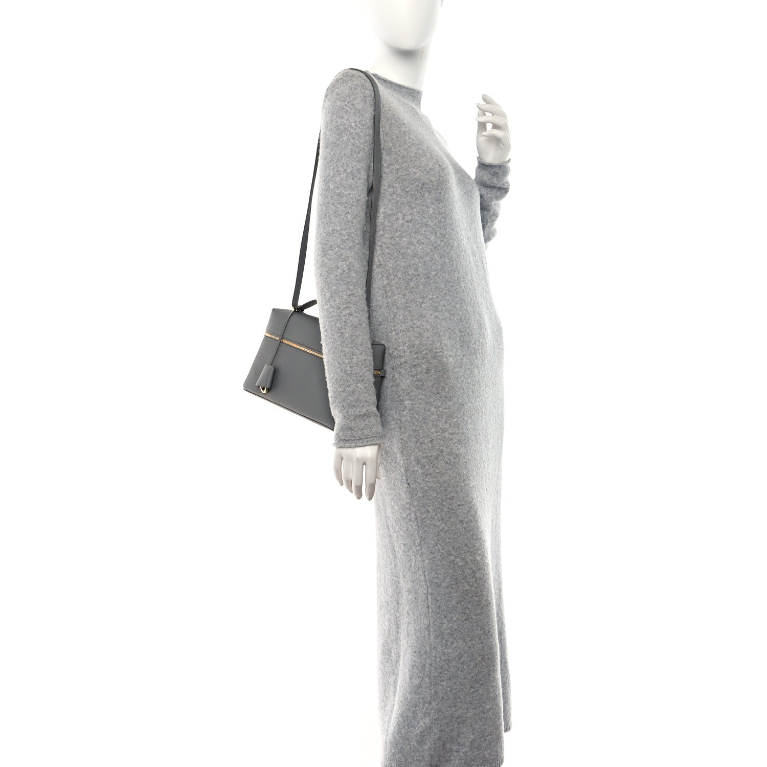 Loro Piana Saffiano Extra Bag L27 Cayenne 2 of 9