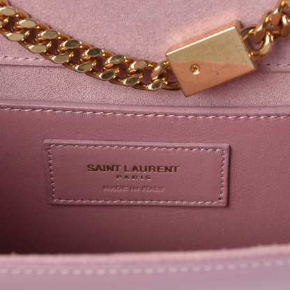 Saint Laurent Patent Small Classic Monogram Kate Satchel Dragee 6 of 10