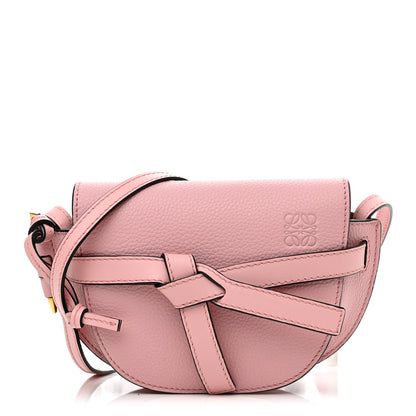 Loewe Grained Calfskin Mini Gate Crossbody Bag Pastel Pink 1 of 9