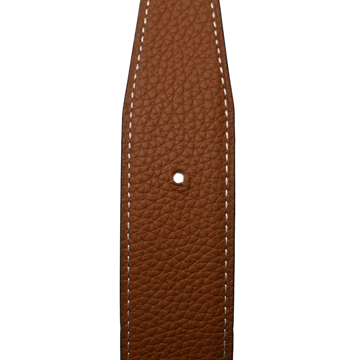 Togo Swift 32mm Belt Strap 80 Gold Rouge H