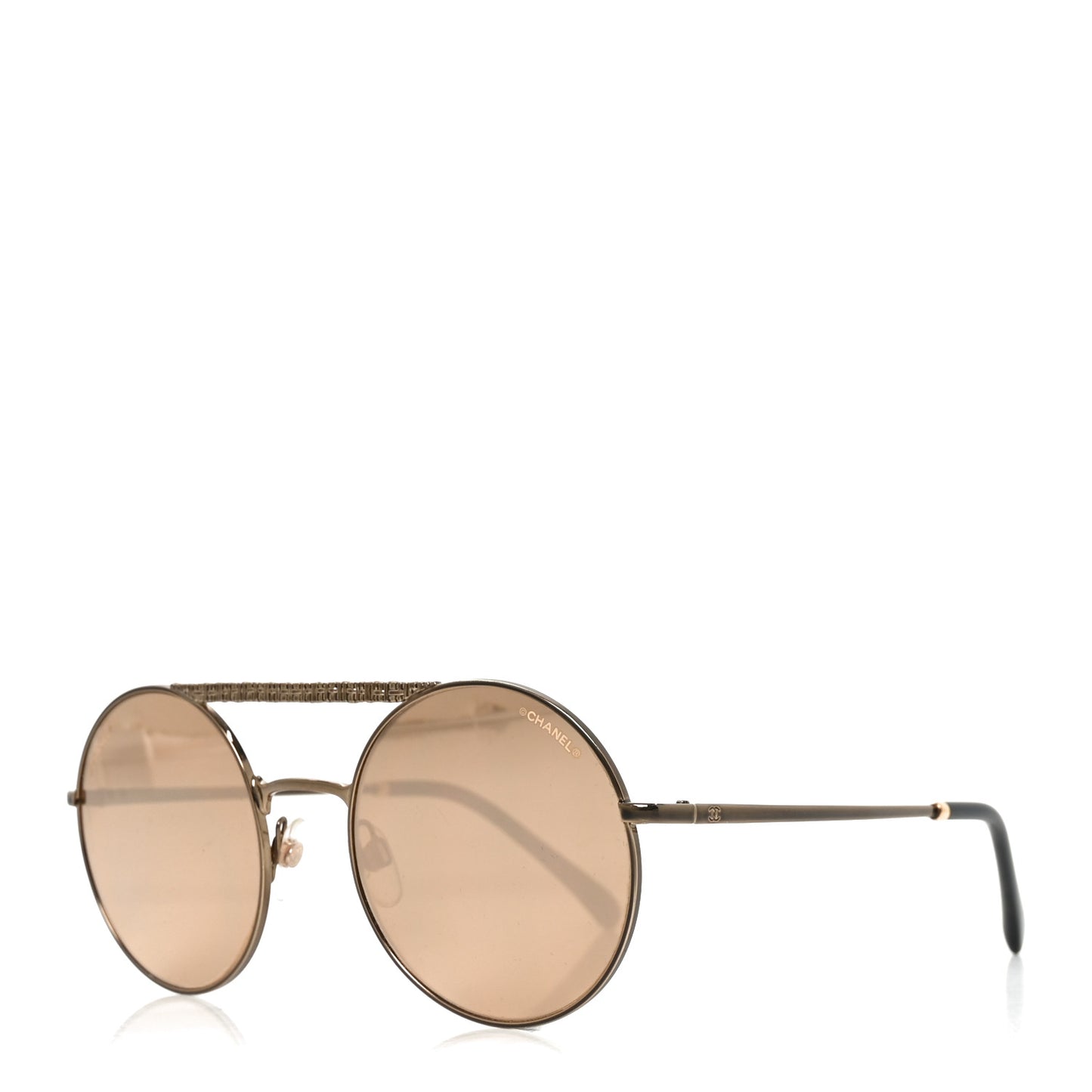 Metal Round 4232 Sunglasses Gold