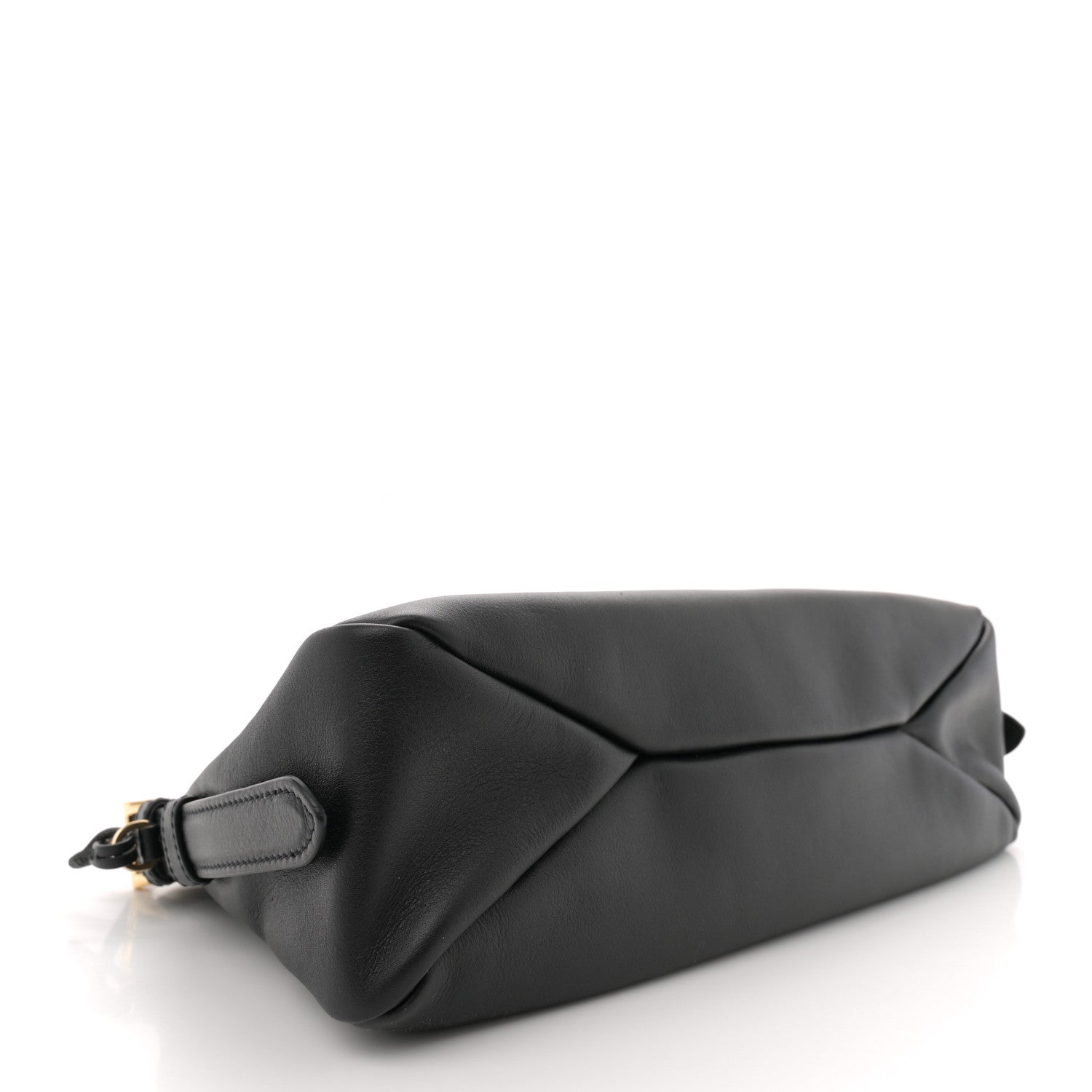 Prada Soft Calfskin Medium Aimee Shoulder Bag Black 4 of 10