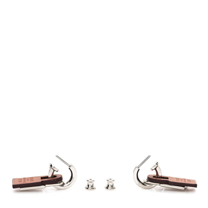 Hermes Palladium Swift O'Kelly Earrings Gold 2 of 6