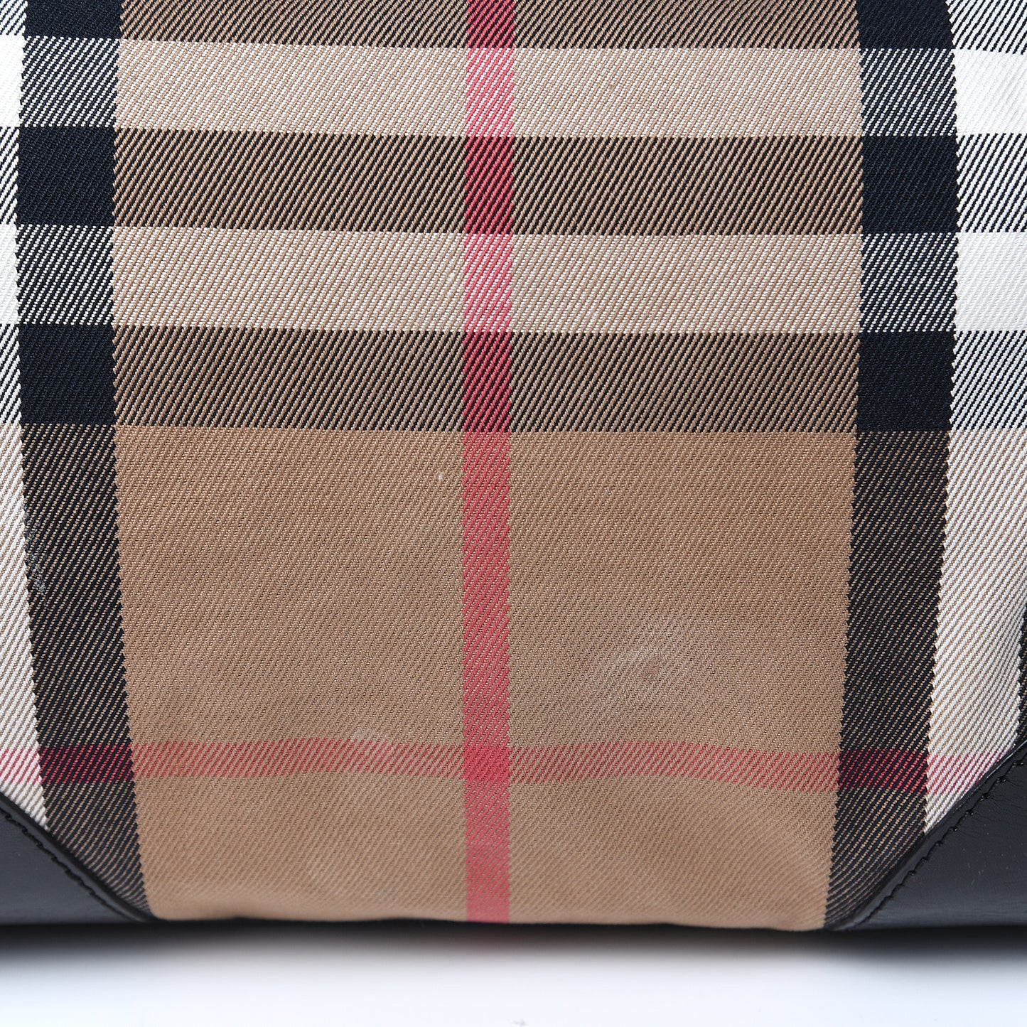 House Check Medium Canterbury Tote Black