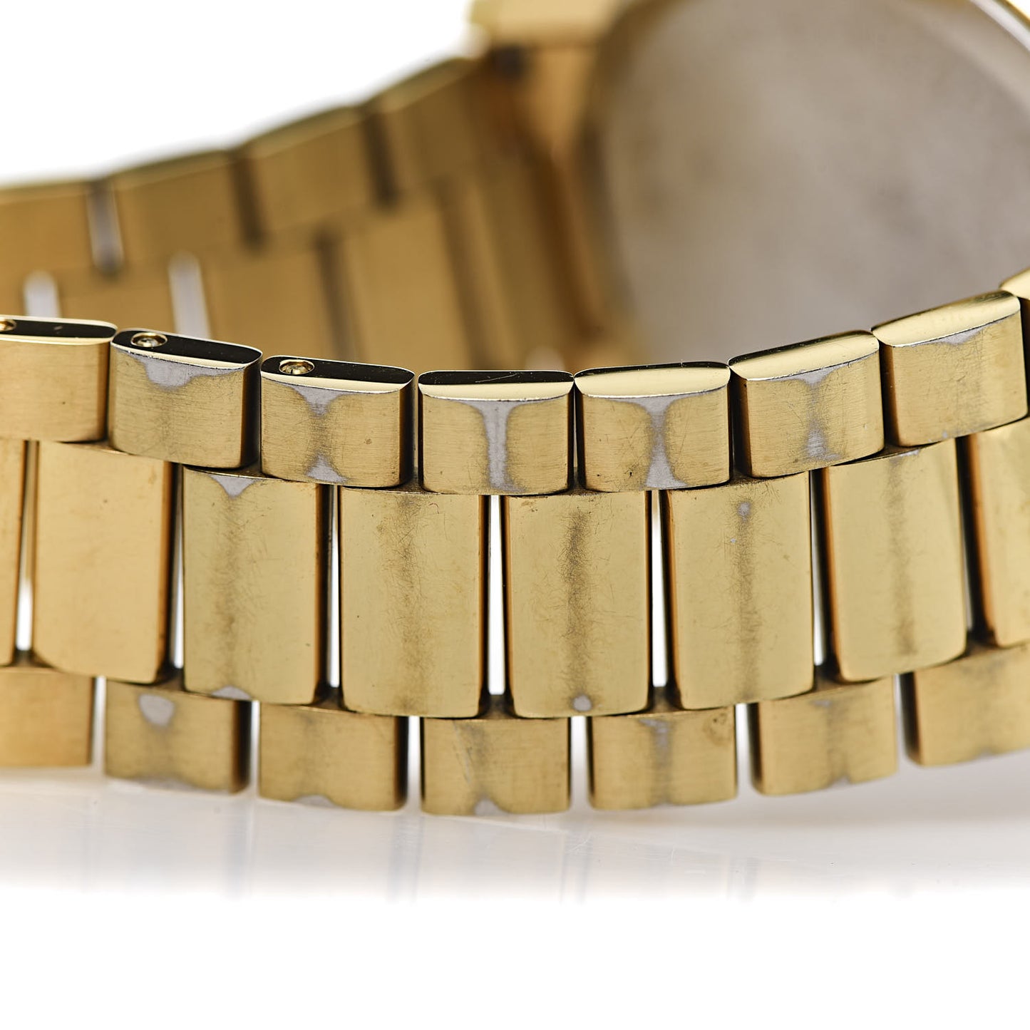 Stainless Steel 38mm G-Timeless Diamante Quartz Watch Gold