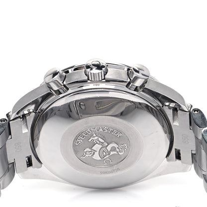Omega Stainless Steel 39mm Speedmaster Triple Calendar Chronograph Automatic Watch Blue 3523.80 8 of 8