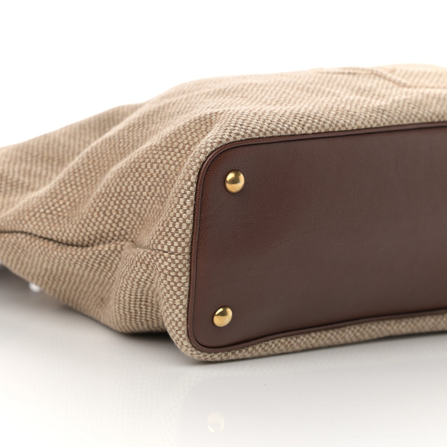 Canvas Belle de Jour Cabas Tote Brown