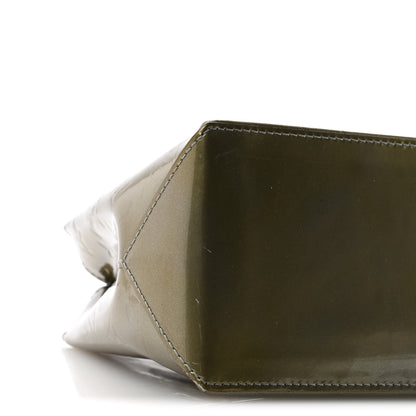 Louis Vuitton Vernis Wilshire PM Gris Art Deco 9 of 13