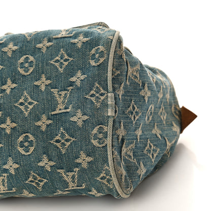 Louis Vuitton Monogram Denim Neo Speedy Blue 8 of 12