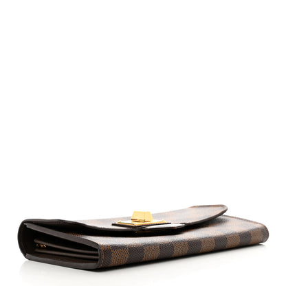Louis Vuitton Damier Ebene Rosebery Wallet 4 of 7