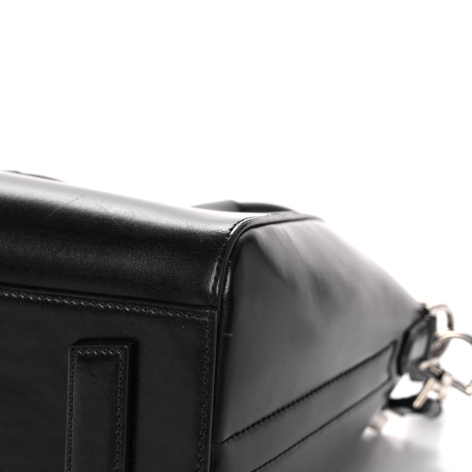Givenchy Shiny Lord Calfskin Small Antigona Black 11 of 12