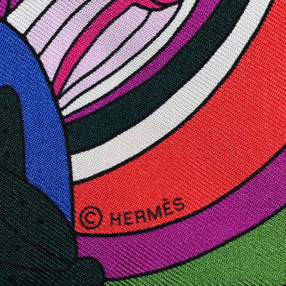Hermes Silk Le Jardin de la Maharani Twilly 3 of 4