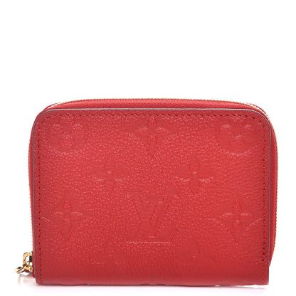 Louis Vuitton Empreinte Zippy Coin Purse Cherry 1 of 8