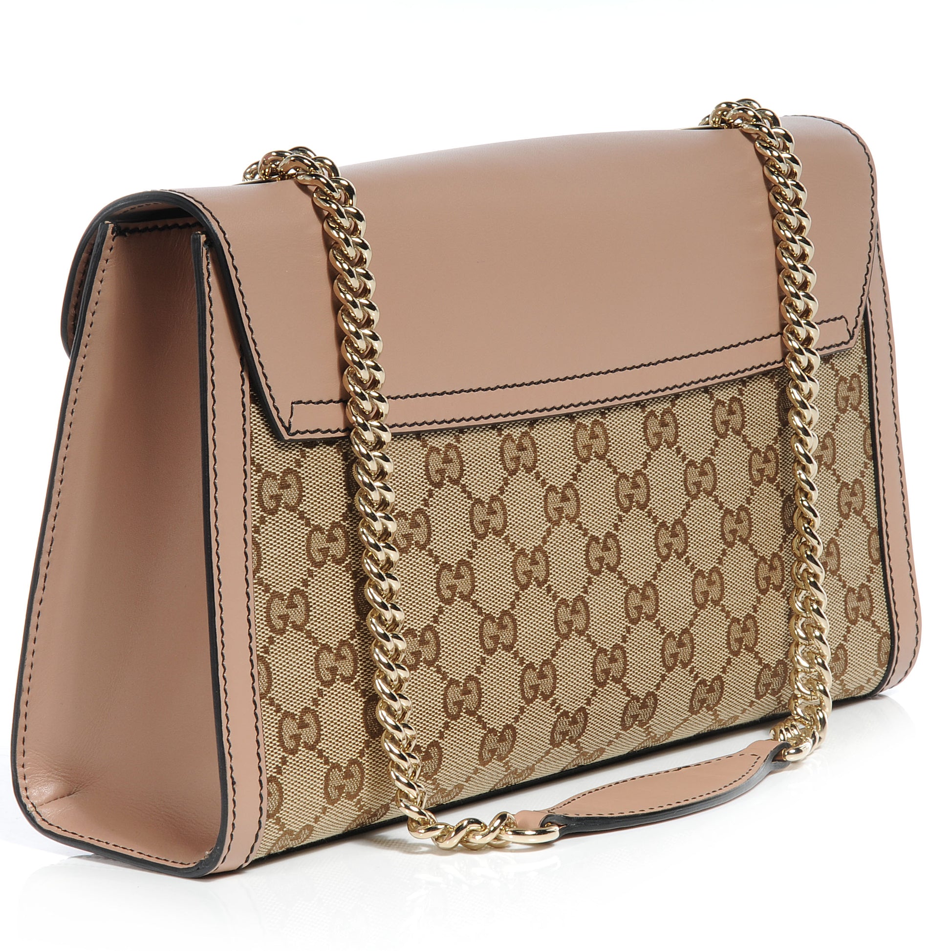 Gucci Monogram Medium Emily Chain Shoulder Bag Light Pink 3 of 9