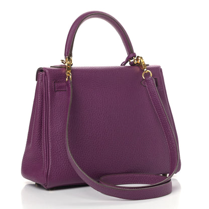 Hermes Togo Kelly Retourne 25 Anemone 3 of 11