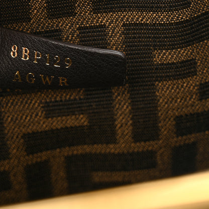 Fendi Shiny Nappa Snakeskin Small Fendi First White Roccia 7 of 12