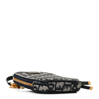 Christian Dior Oblique 30 Montaigne Phone Holder Blue 4 of 11