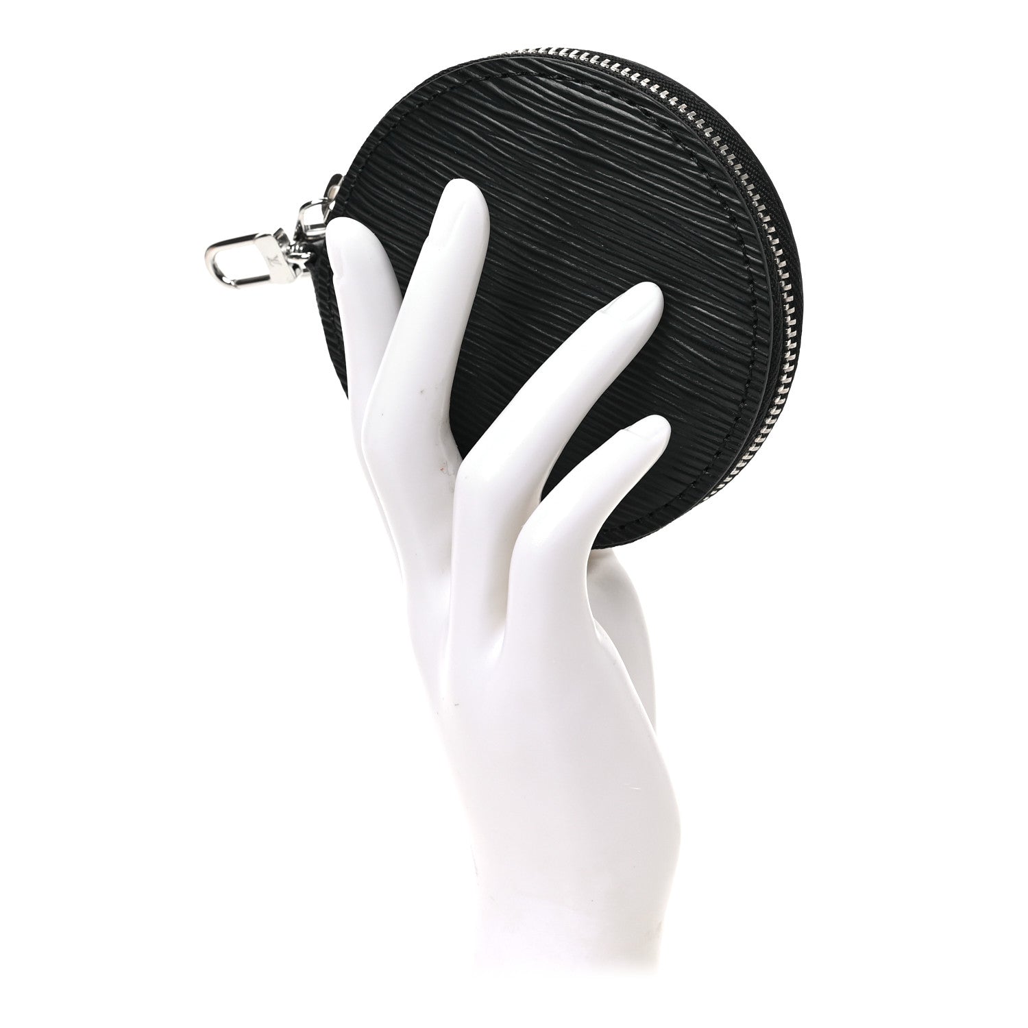 Louis Vuitton Epi Marellini Round Coin Purse Black 2 of 6