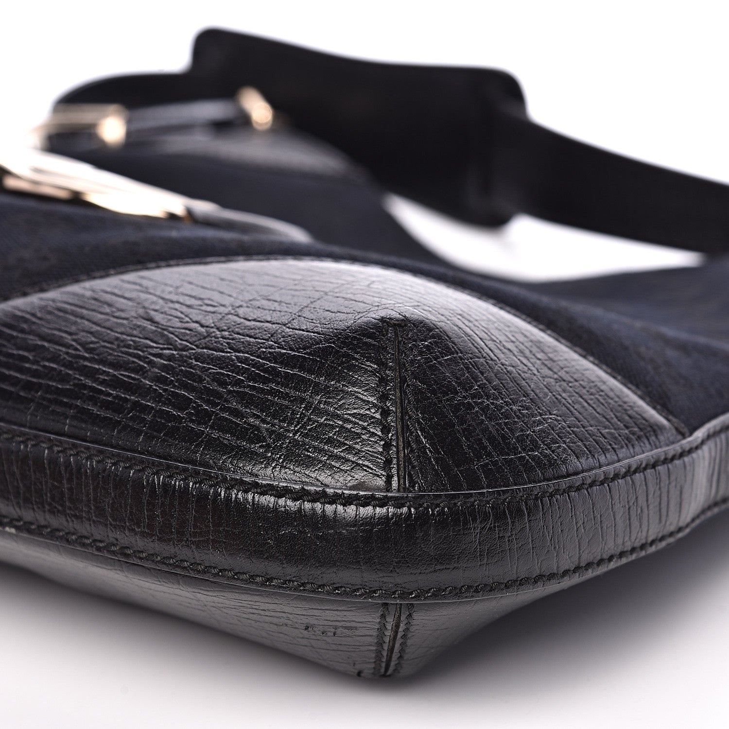 Gucci Monogram Hasler Hobo Black 8 of 12