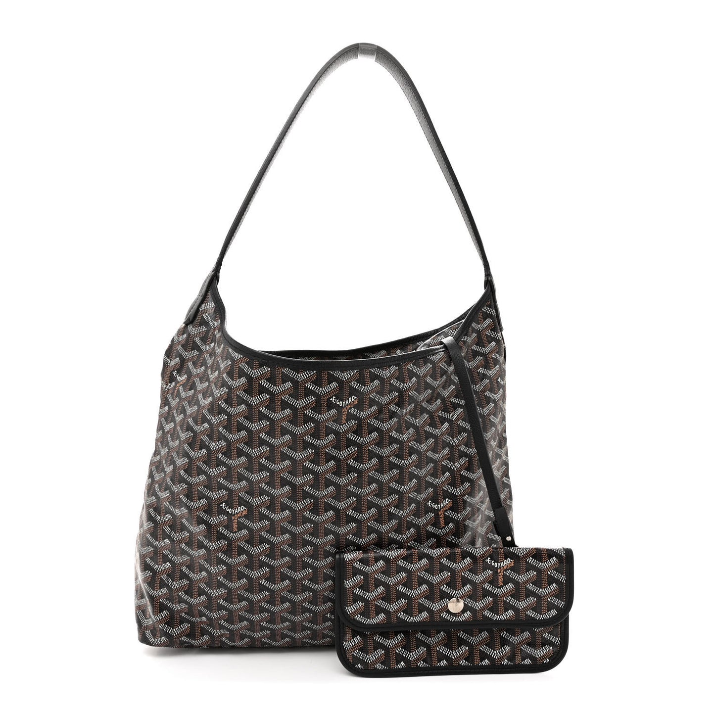 Goyardine Boheme Hobo Black