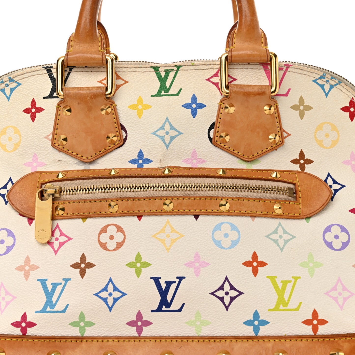 Monogram Multicolor Alma White