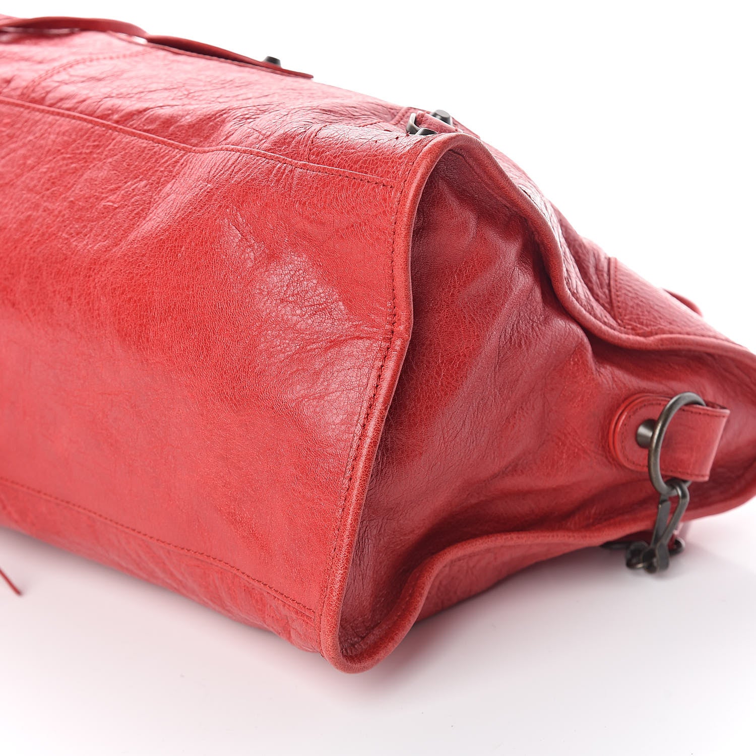 Balenciaga Agneau Classic Hardware Part Time Rouge Coquelicot 8 of 8