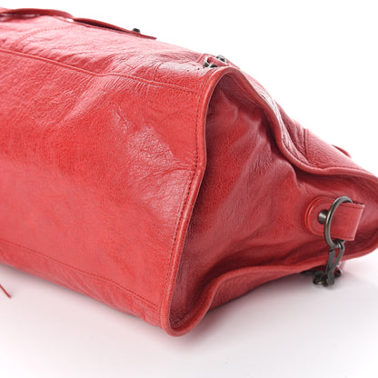Balenciaga Agneau Classic Hardware Part Time Rouge Coquelicot 8 of 8