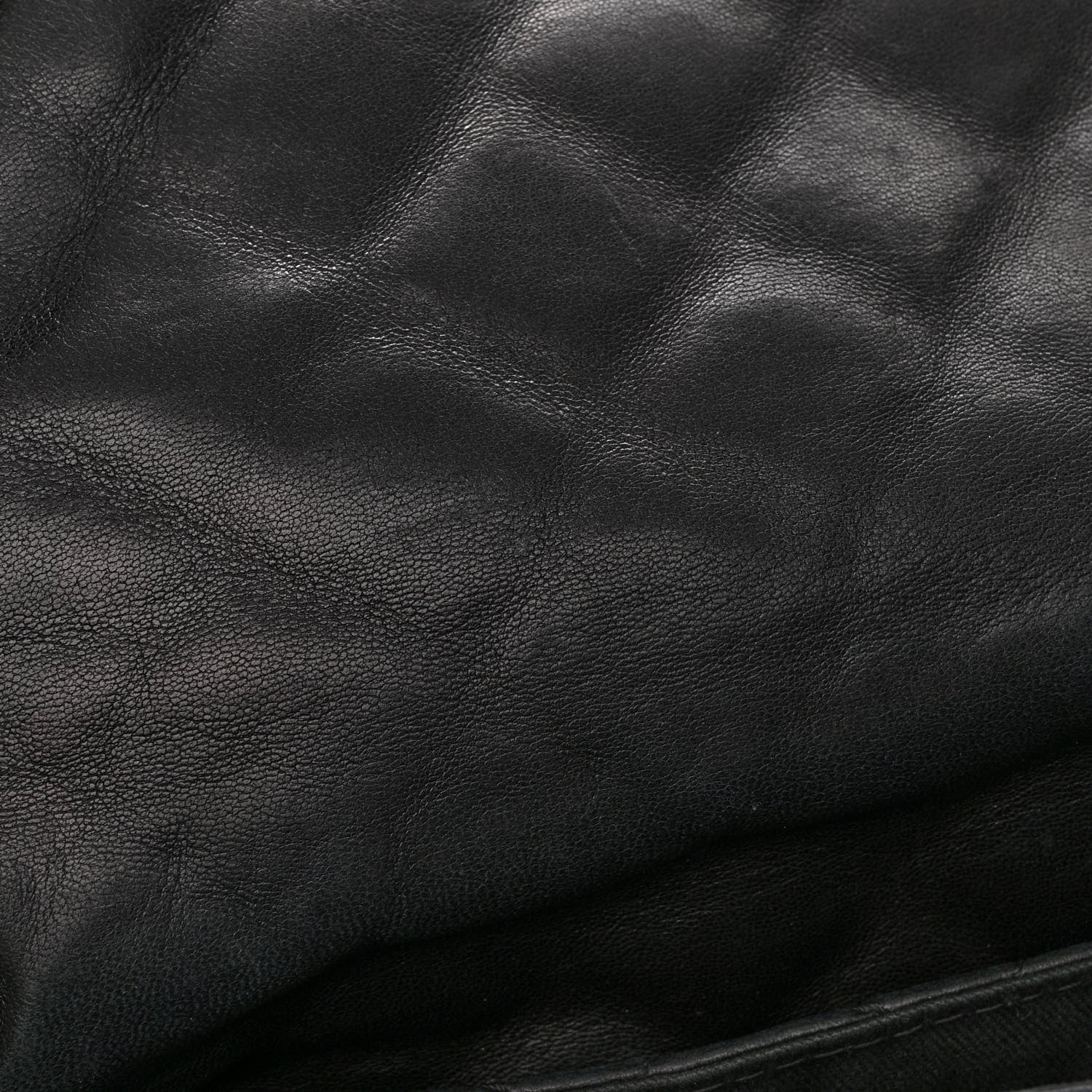 Chanel Lambskin Quilted Jumbo Icons Secret Label Flap Black 14 of 19