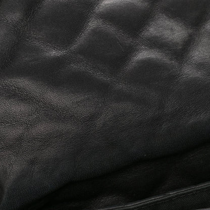 Chanel Lambskin Quilted Jumbo Icons Secret Label Flap Black 14 of 19