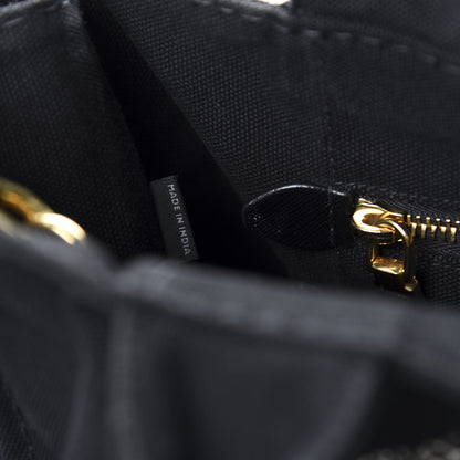 Prada Canapa Logo Tote Black 8 of 10