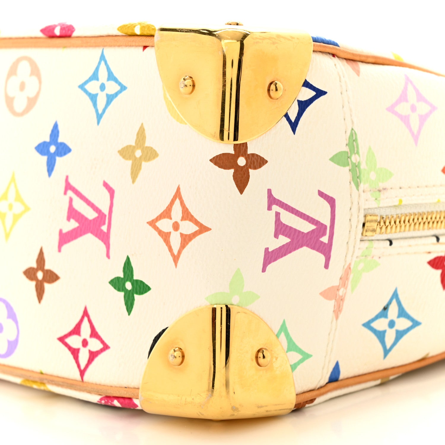 Louis Vuitton Monogram Multicolor Trouville White 9 of 20