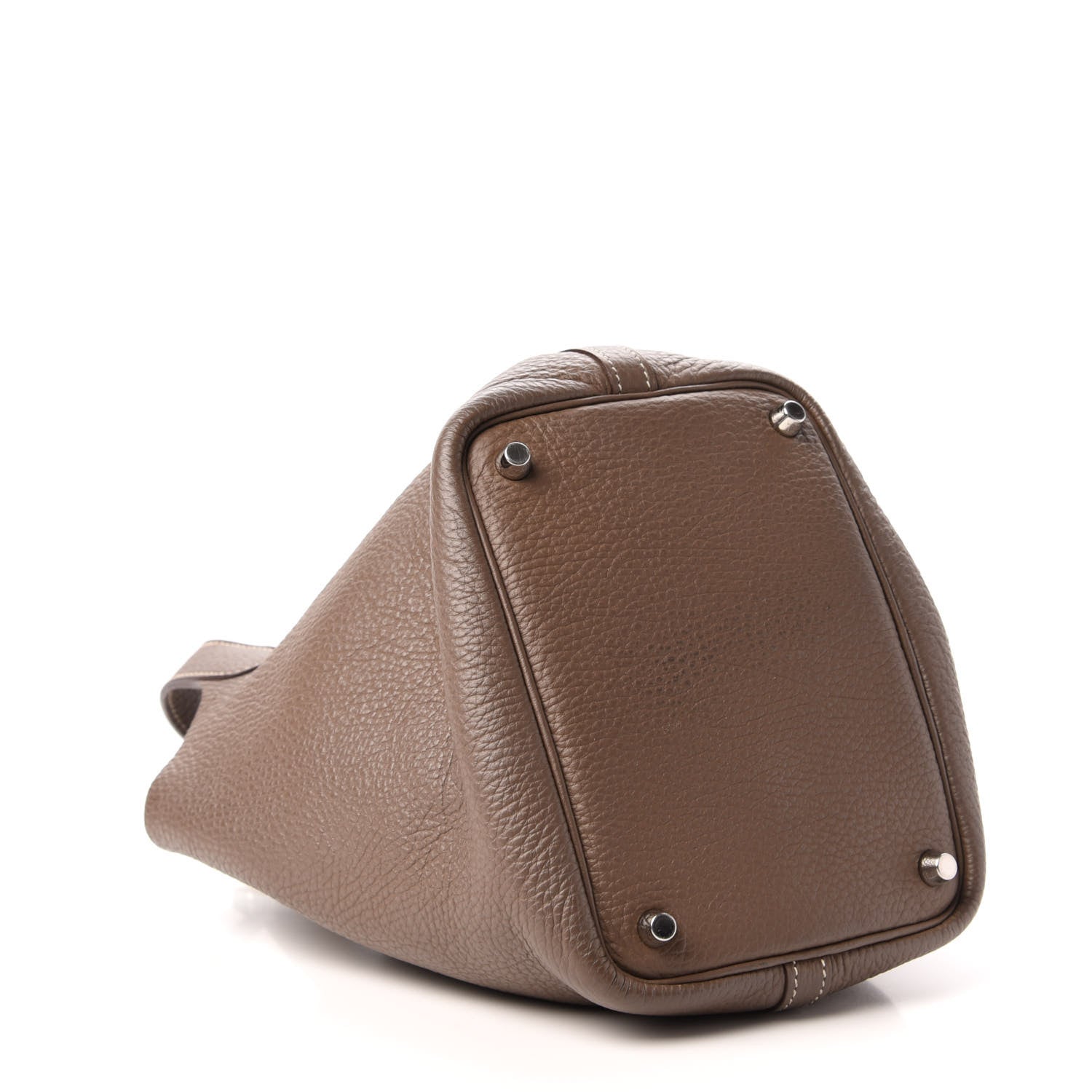 Hermes Taurillon Clemence Picotin Lock 18 PM Etoupe 4 of 13