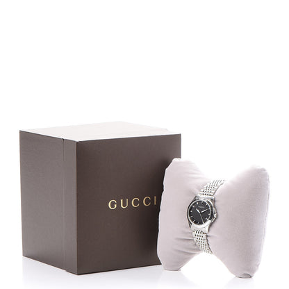 Gucci Stainless Steel 27mm G-Timeless Quartz Watch Black 11 of 11