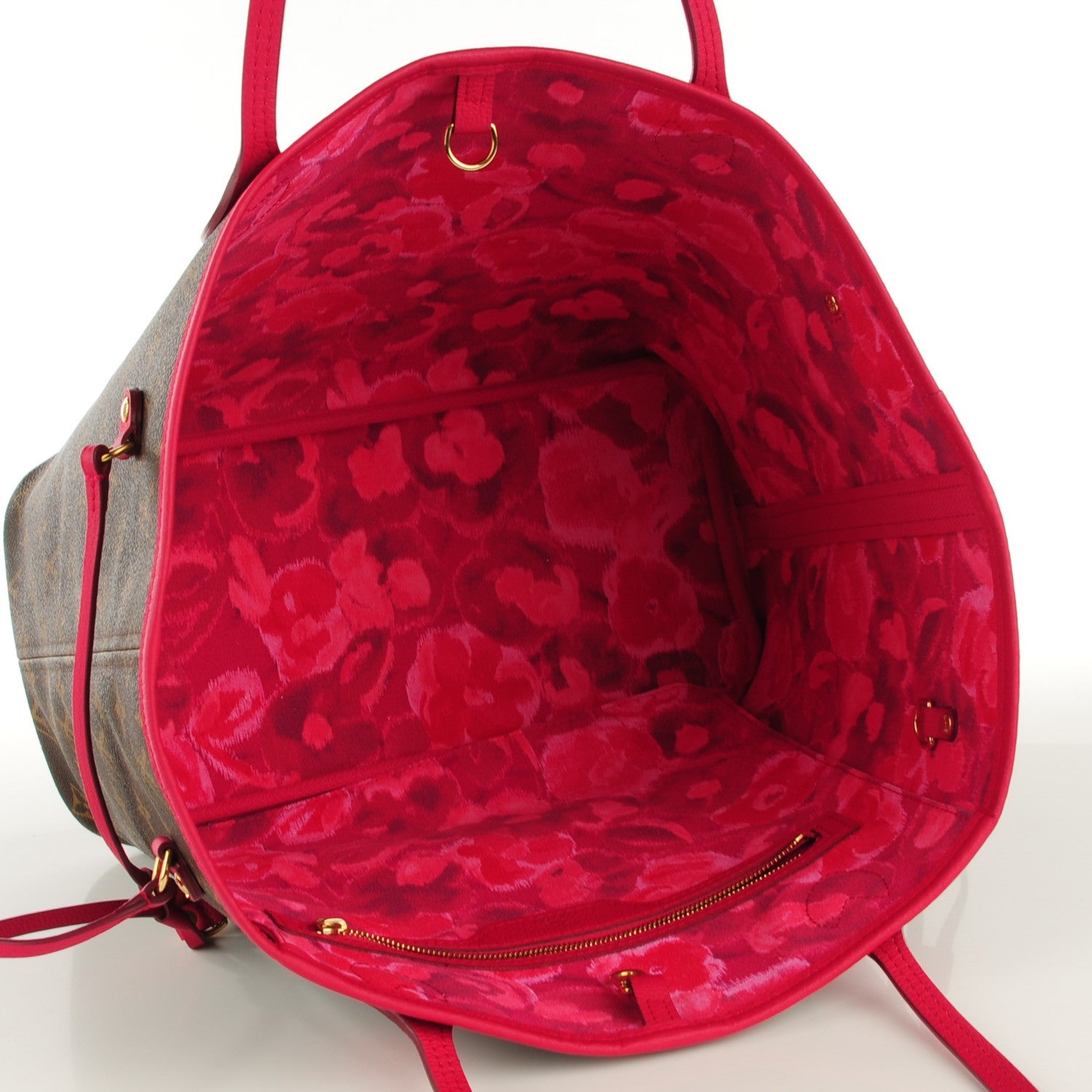 Louis Vuitton Monogram Articles de Voyage Ikat Neverfull MM Rose Indien 5 of 7