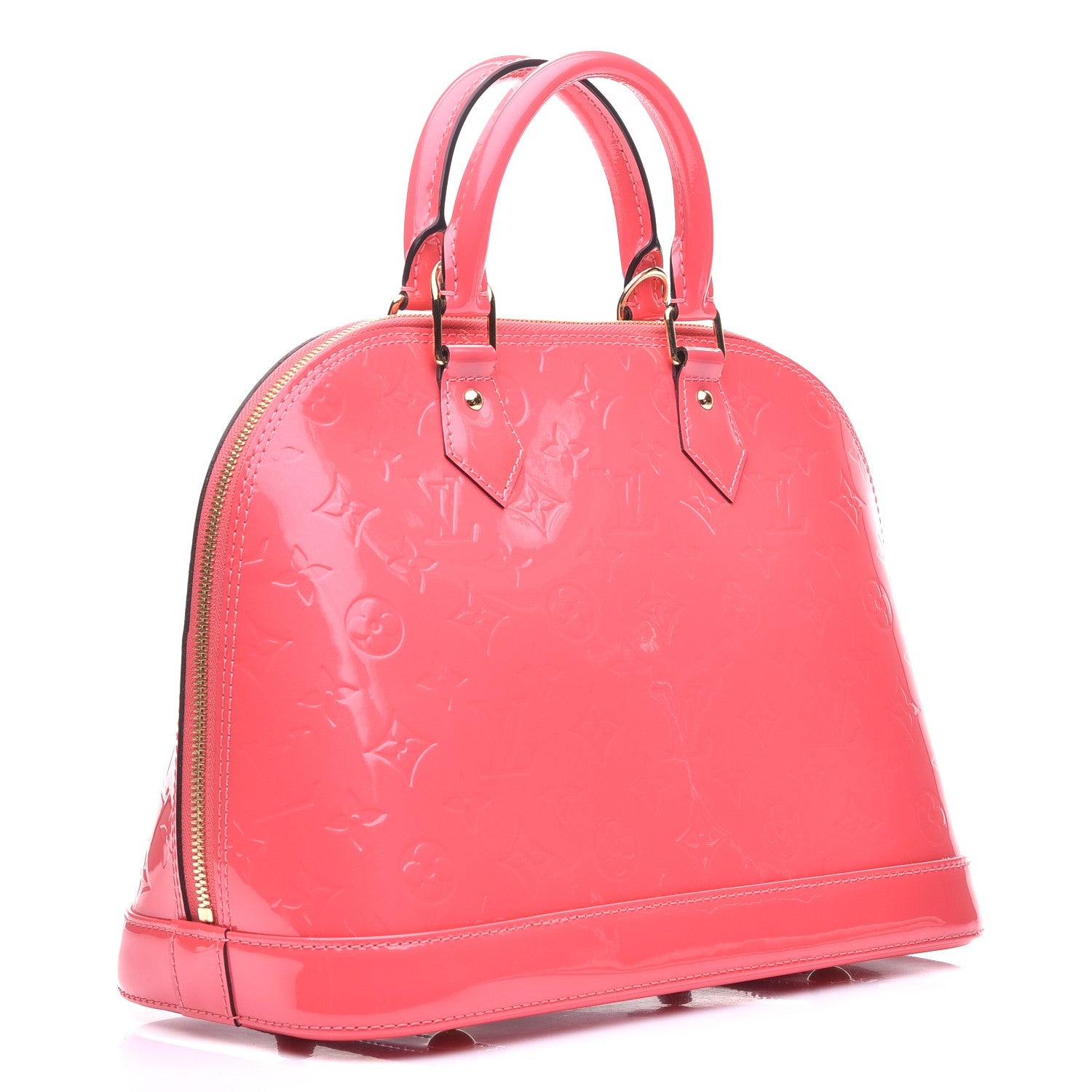 Louis Vuitton Vernis Alma PM Rose Litchi 3 of 9