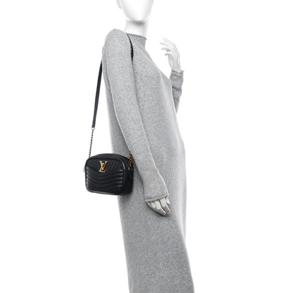 Louis Vuitton Calfskin New Wave Camera Bag NV Black 2 of 10