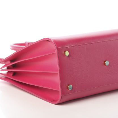 Saint Laurent Calfskin Small Sac De Jour Lipstick Pink 7 of 8