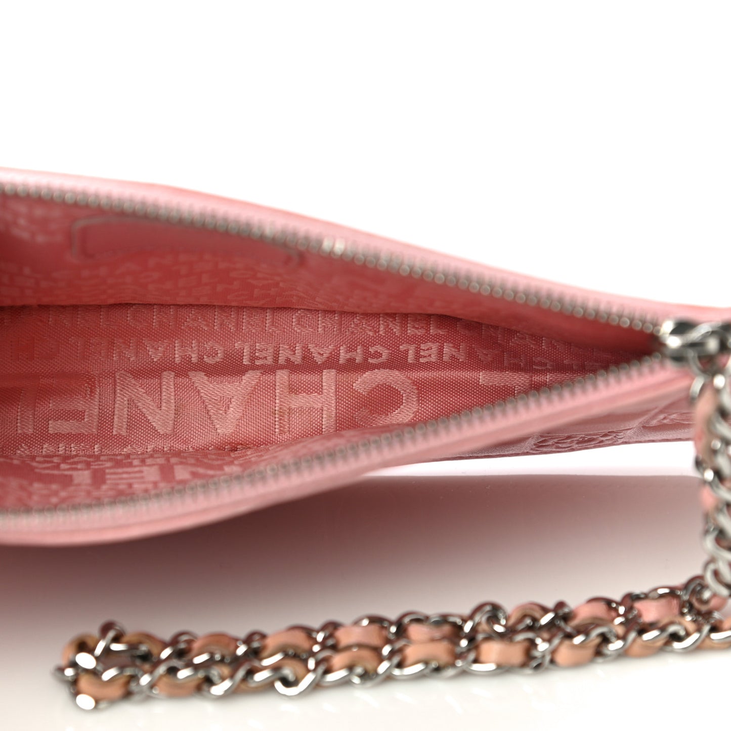 Lambskin Precious Symbols Pochette Pink