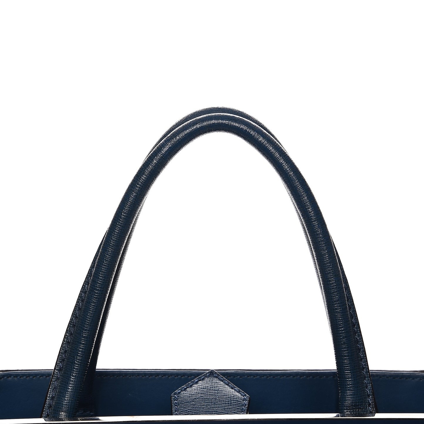 Vitello Elite Petite 2Jours Tote Blue Cobalto