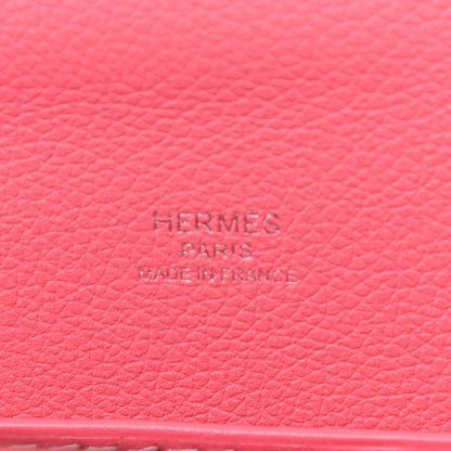 Hermes Evercolor Sac Roulis Rose Azalee 6 of 11