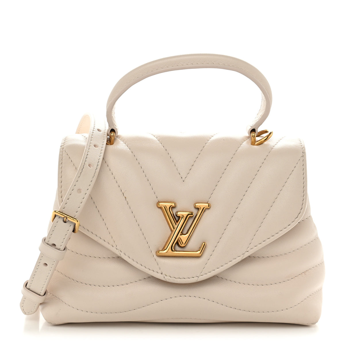 Calfskin Hold Me New Wave  Ivory