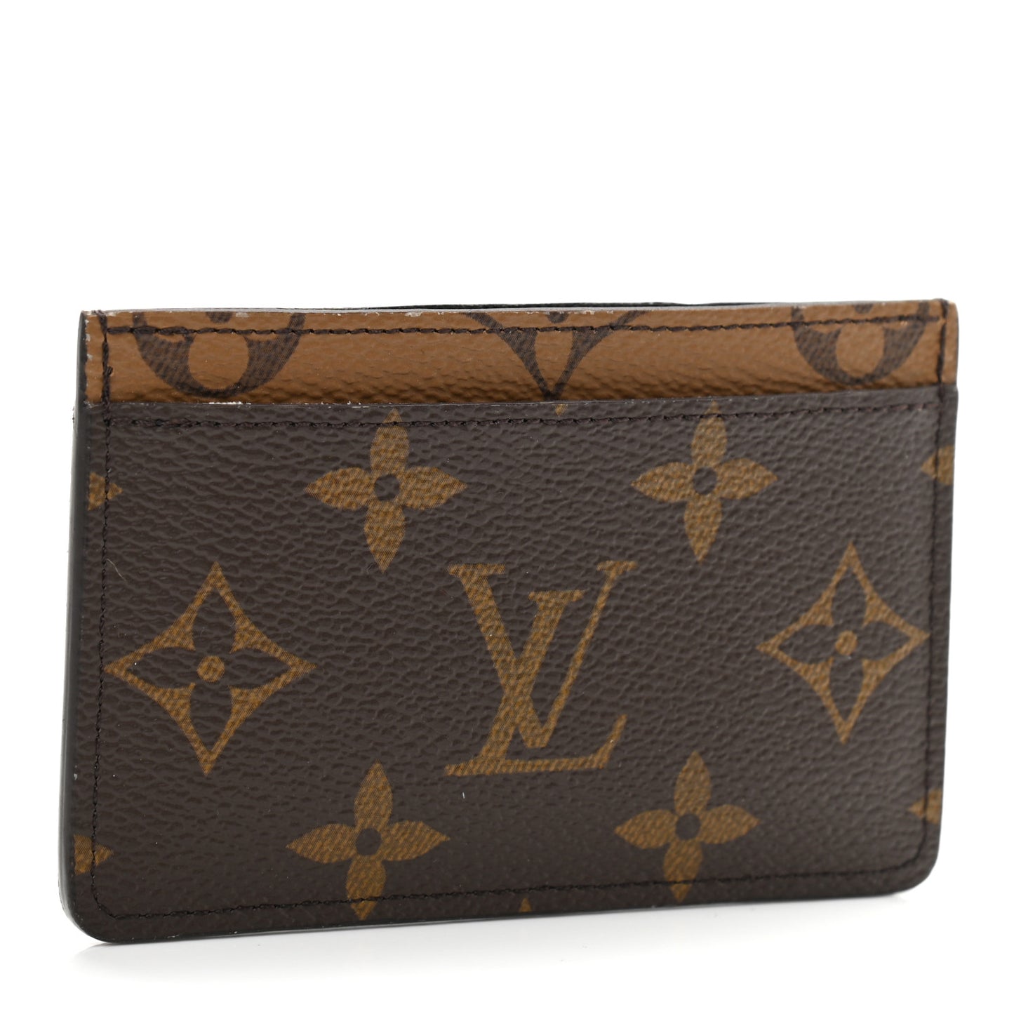 Reverse Monogram Card Holder