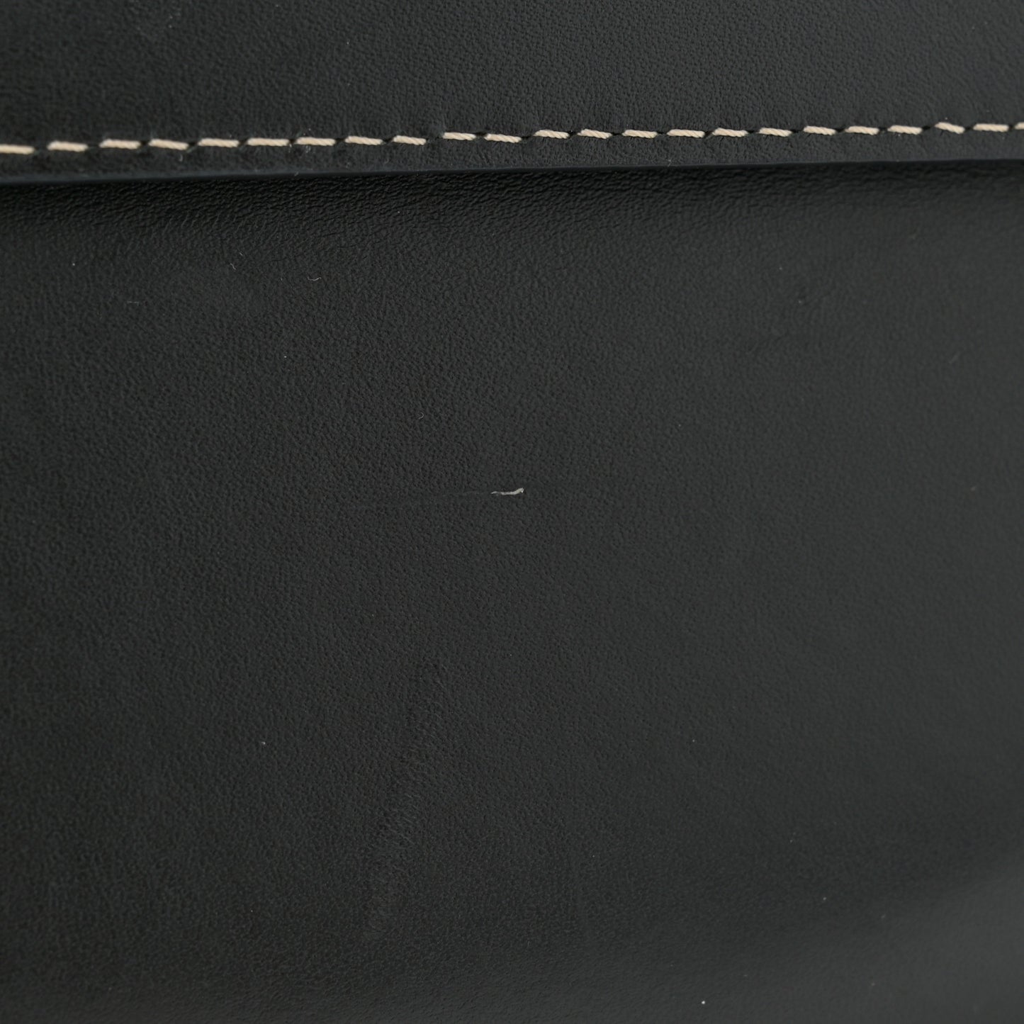 Calfskin Mini Gate Belt Bag Black