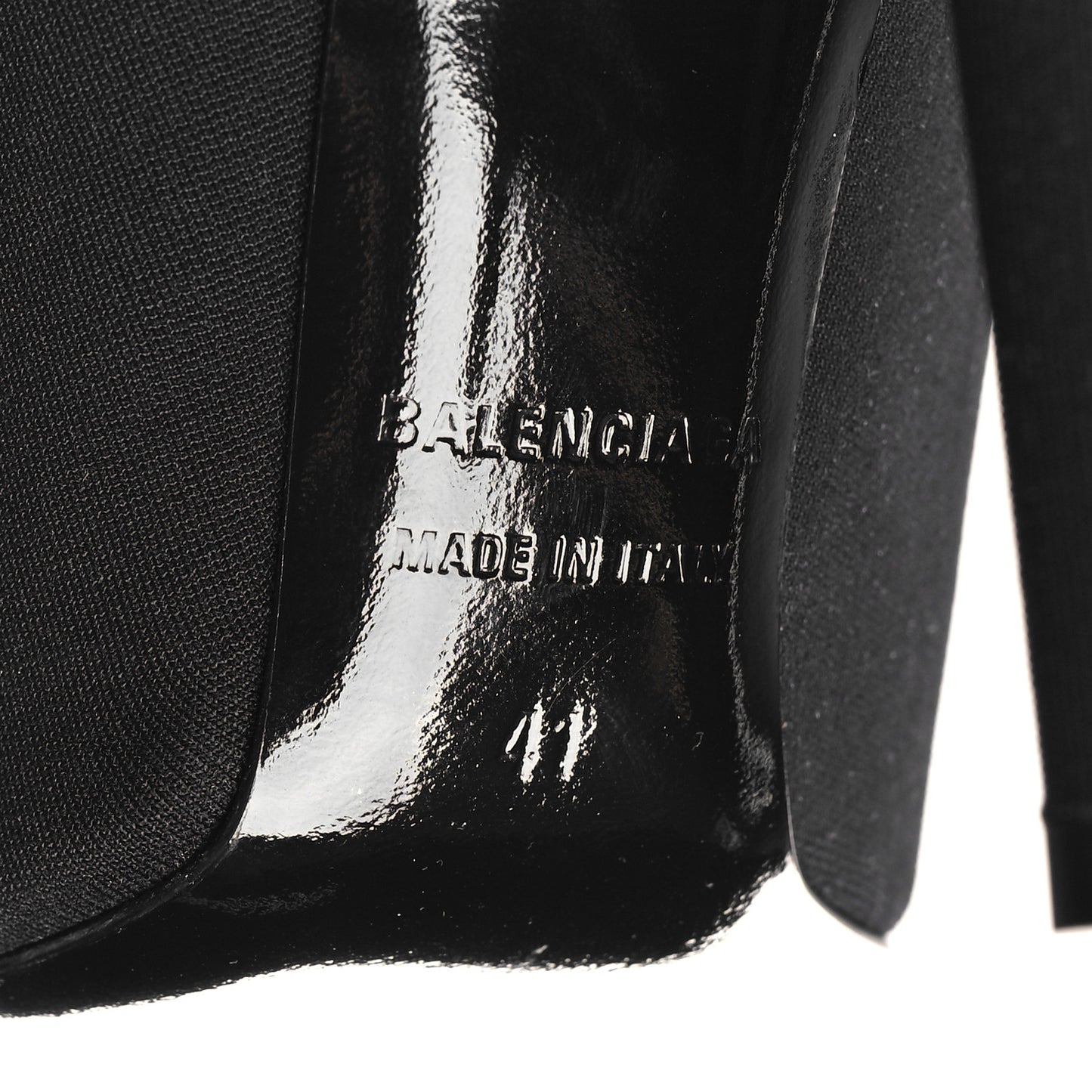 Jersey Crepe Round Toe Knife Booties 41 Black