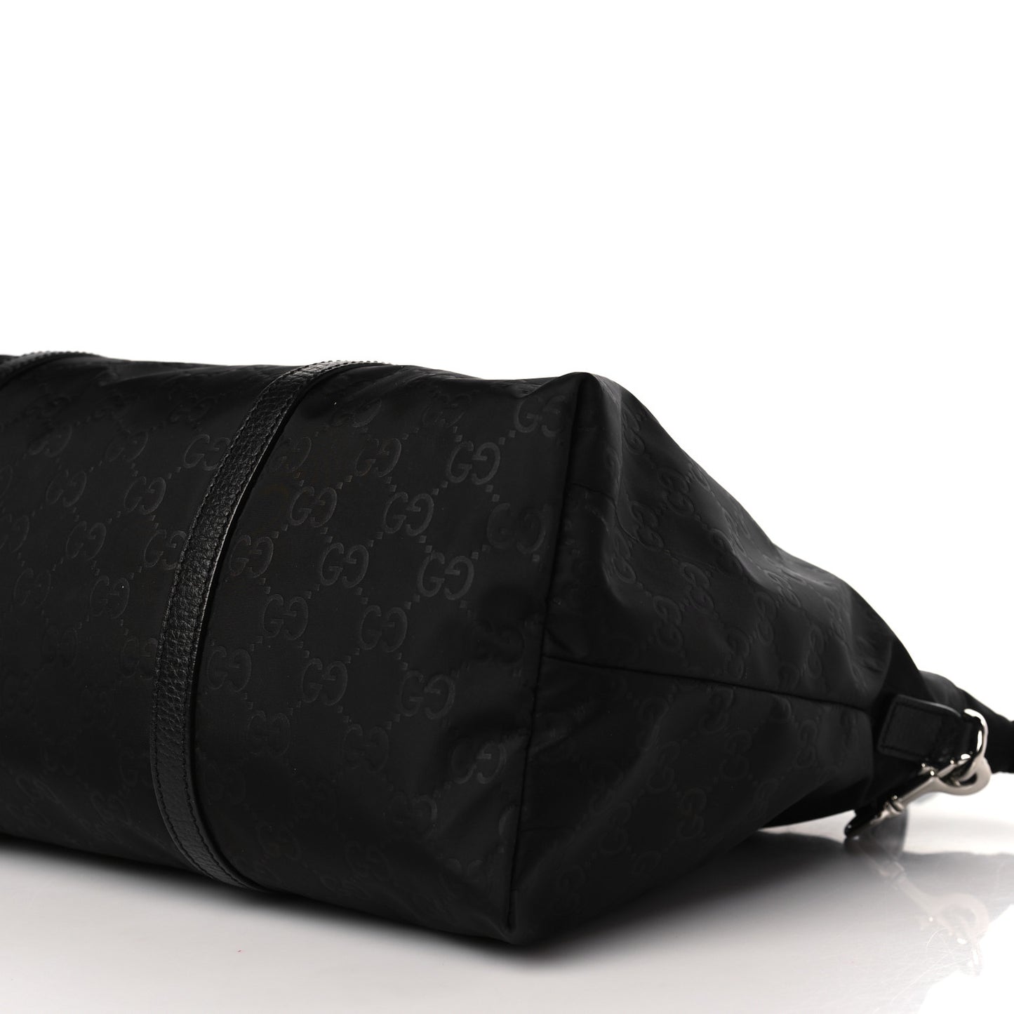 Nylon Monogram Tote Black