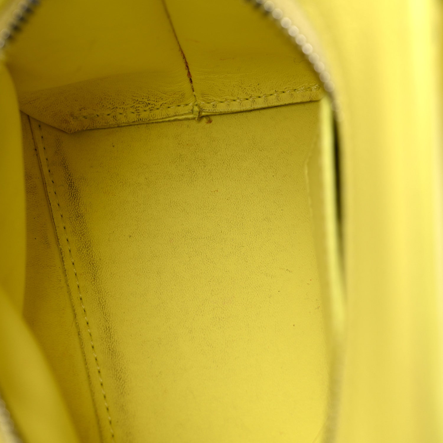 Balenciaga Grained Calfskin Neo Classic Silver Hardware Mini City Light Yellow 7 of 10
