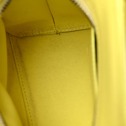Balenciaga Grained Calfskin Neo Classic Silver Hardware Mini City Light Yellow 7 of 10