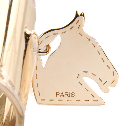 Hermes Permabrass Tete de Cheval Horse Charm Scarf Ring 3 of 5